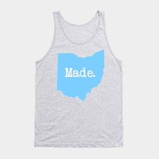 Ohio Made OH Blue Tank Top